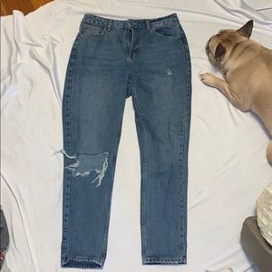 Topshop mom jeans
